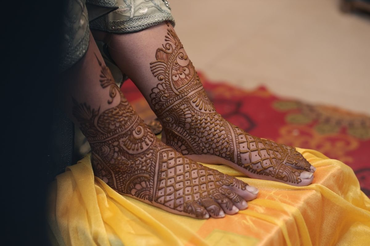 Party and festive mehndi design