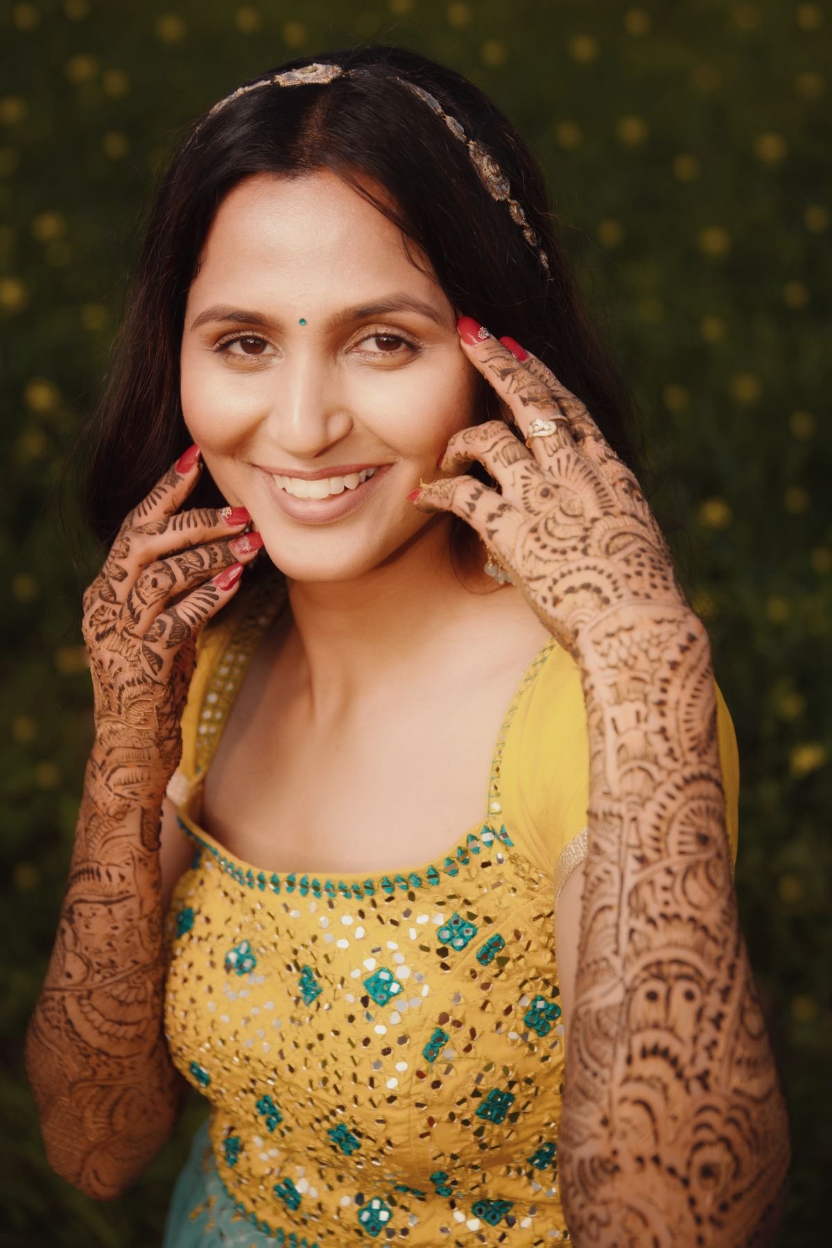 Bridal mehndi design