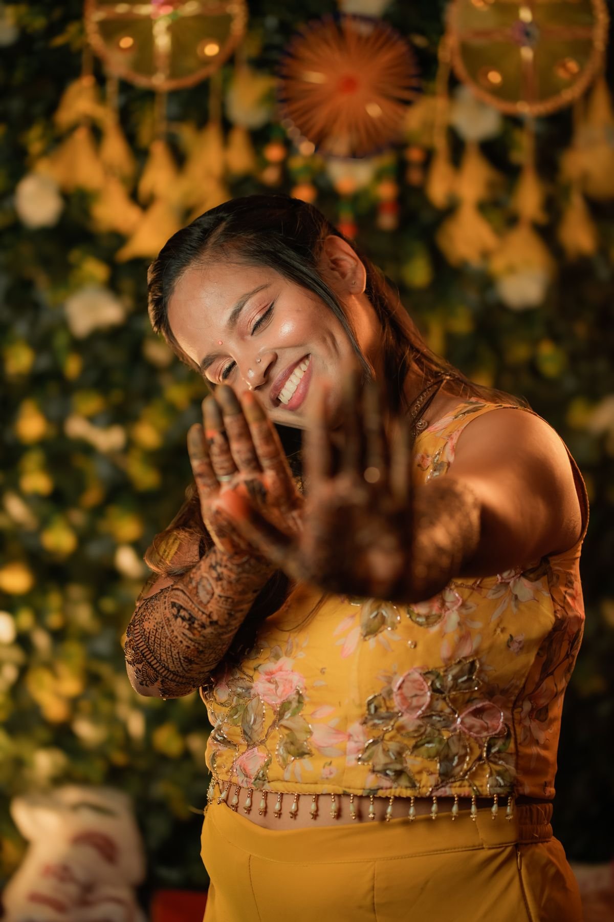 Arabic mehndi design
